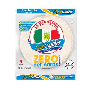 La Banderita Carb Counter ZERO Net Carbs 8"