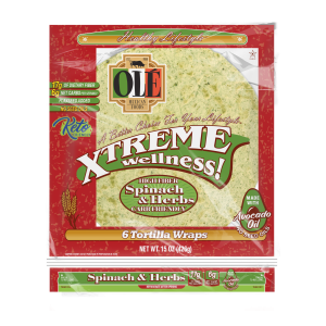 Olé Xtreme Spinach & Herb Tortilla