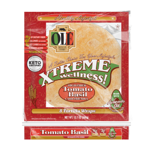 Olé Xtreme Tomato and Basil Tortilla