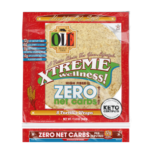 Zero High Fiber Soft Taco 8” 8ct