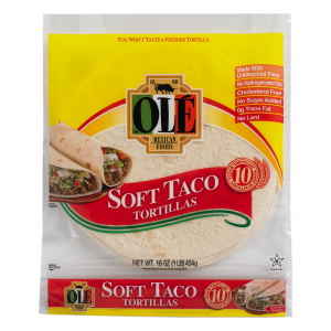Soft Taco Flour Tortillas 8"